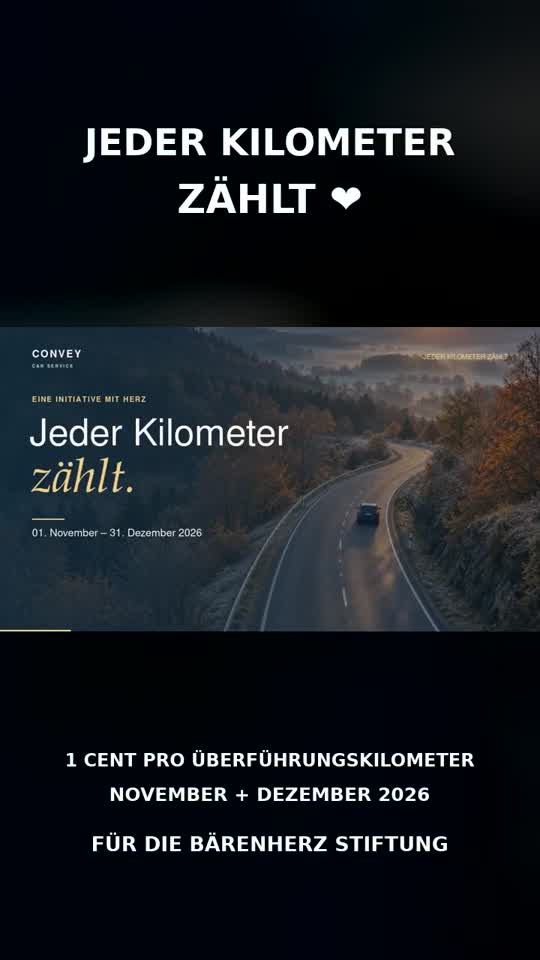 Vorschau: Jeder Kilometer zählt.
